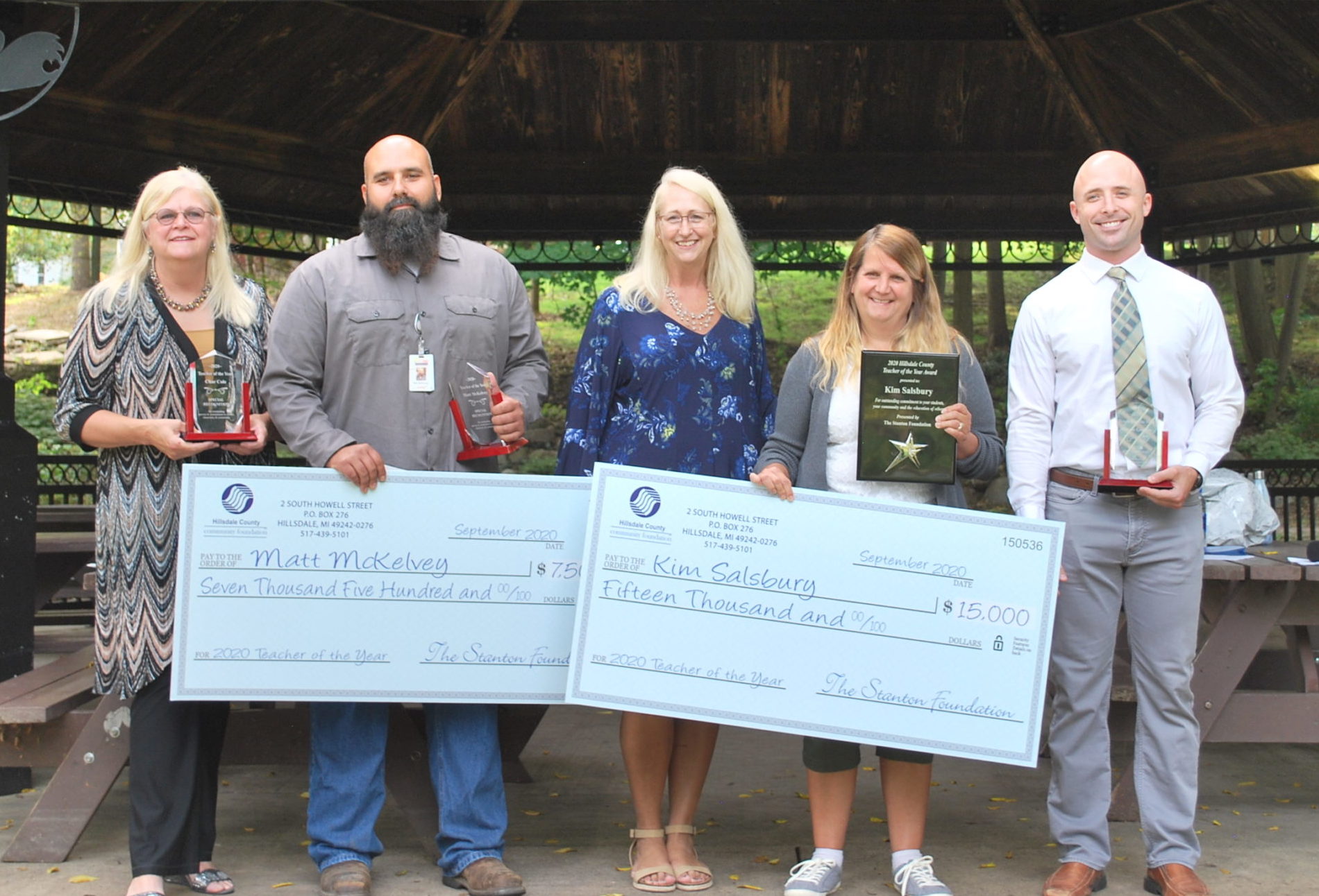 Four Educators Receive Teacher of the Year Awards