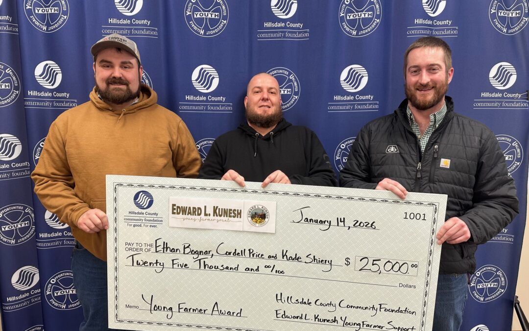 Edward L. Kunesh Young Farmer Grant Award Winners Announced