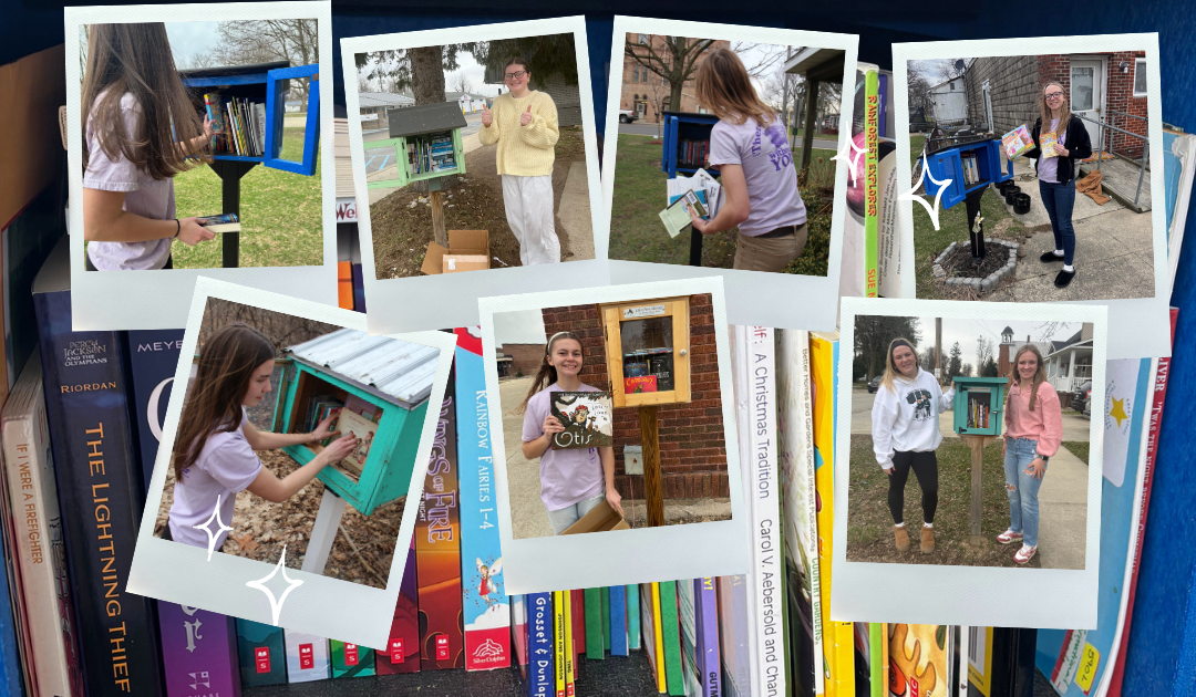 Y.O.U.T.H. Council Promotes Literacy and Mental Wellness by Restocking Local Little Free Libraries